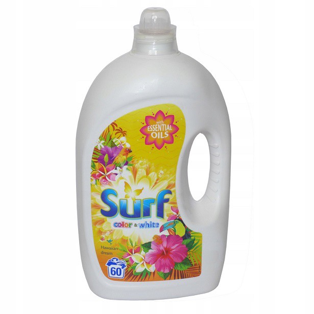 Surf gel 60dávek 3l Color + White HAwaij | Prací prostředky - Prací gely, tablety a mýdla Surf gel 60dávek 3l Color + White HAwaij | Prací prostředky - Prací gely, tablety a mýdla